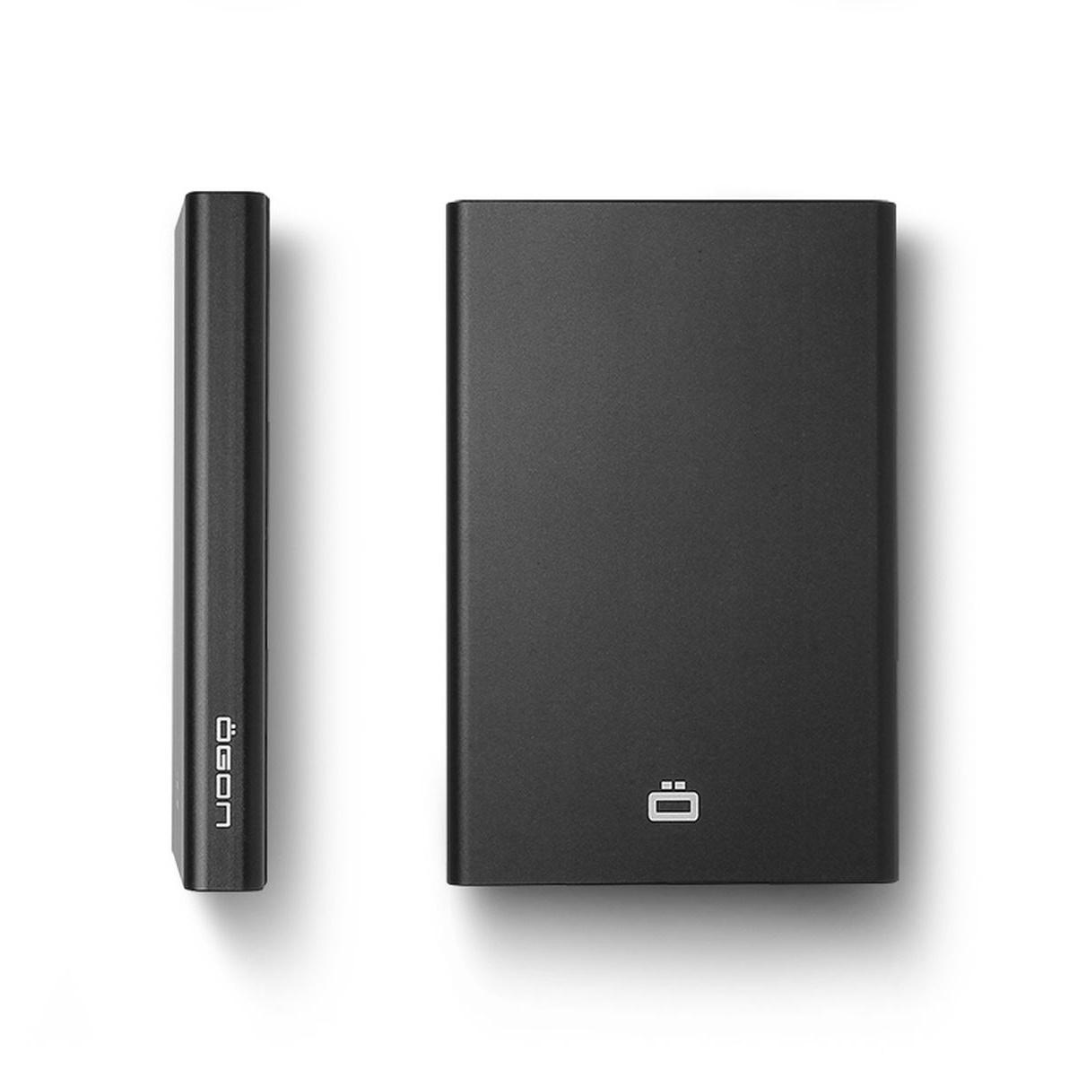 OGON Slider Aluminum Wallet - Black